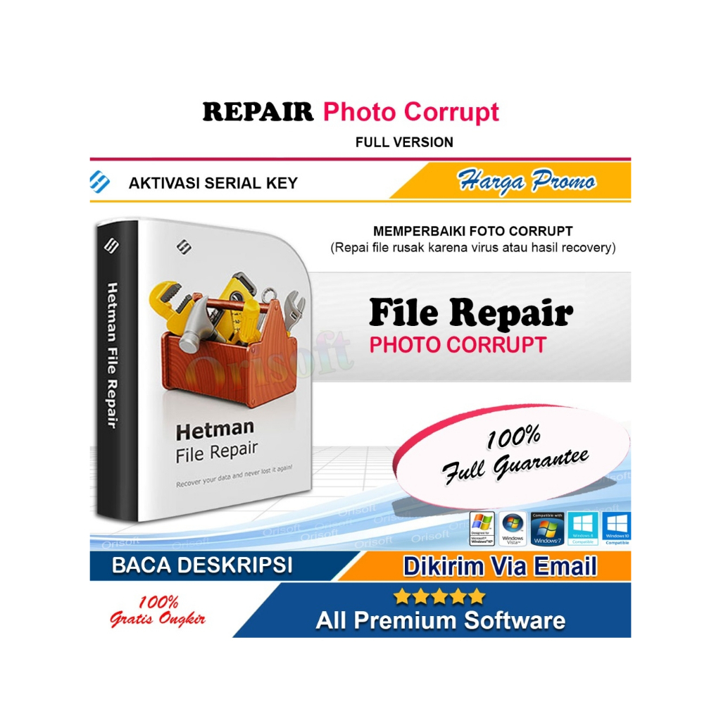 Hetman File Repair Memperbaiki Photo Corrupt