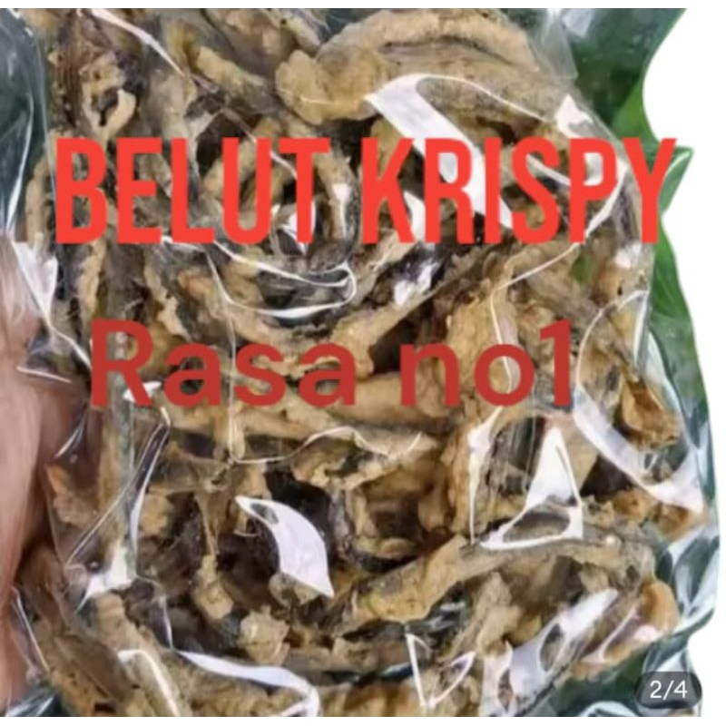 

Belut crispy,kripik ikan belut gurih crispy 1kg