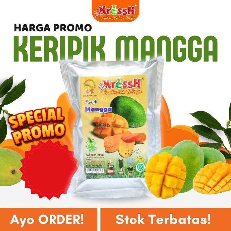 

KERIPIK MANGGA 100 GRAM (SO KRESSH-ASLI MALANG)