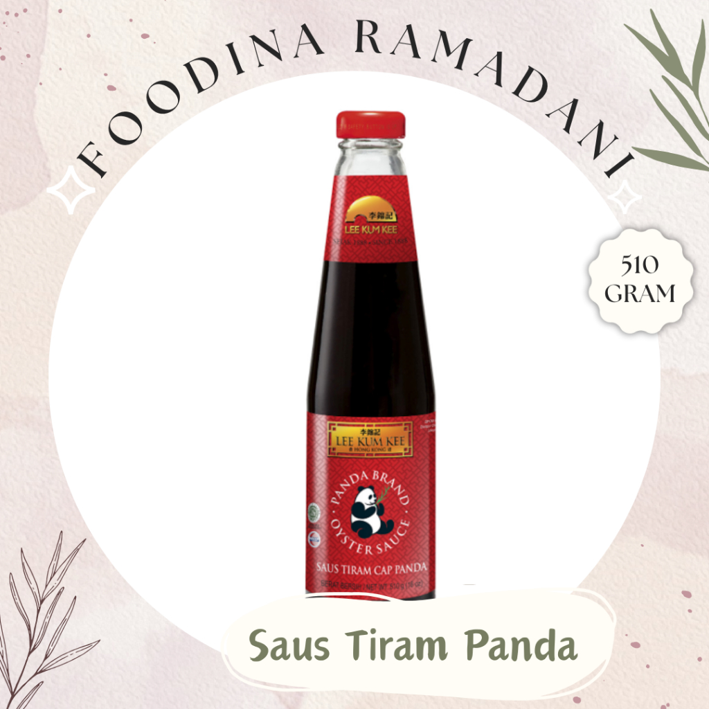 

SAUS TIRAM Lee Kum Kee - Oyster Sauce Panda Brand [ 510ml ] Harga Per BTL