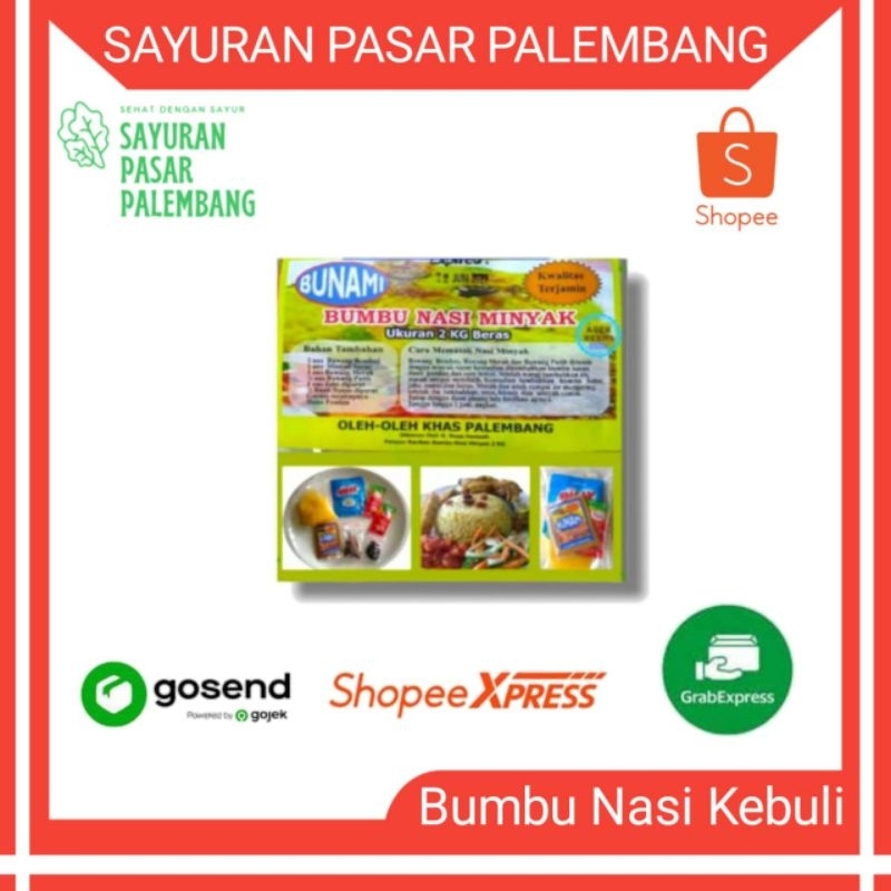 

Bumbu Instan Nasi Minyak Kebuli - Sayuran Pasar Palembang