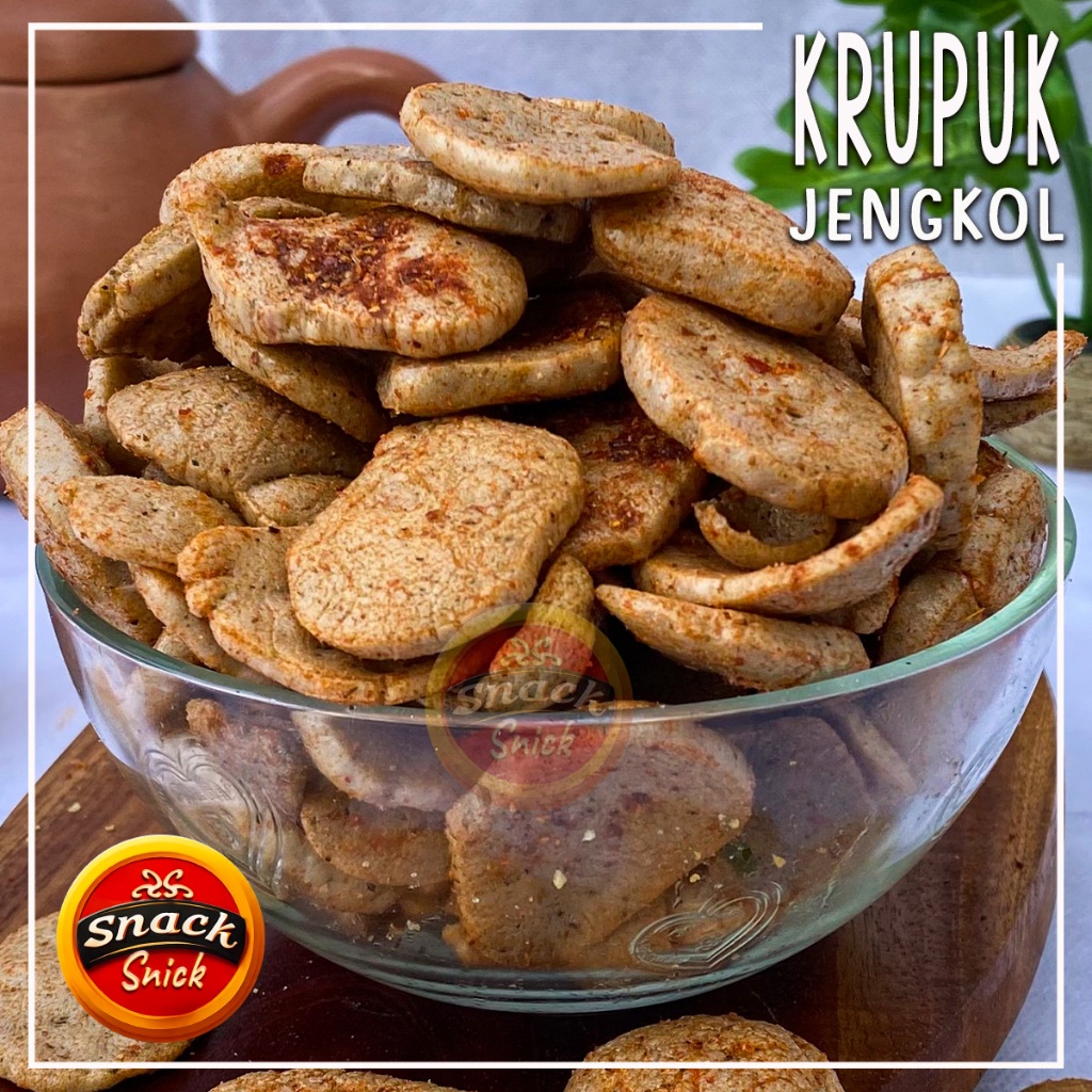 

kerupuk jengkol pedas 150gram krupuk jengkol