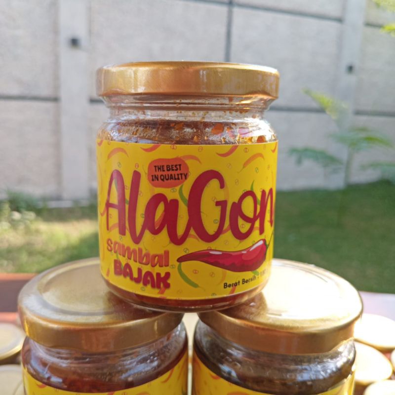 

Alagon sambal bajak sambel bajak resep kuno premium food grade