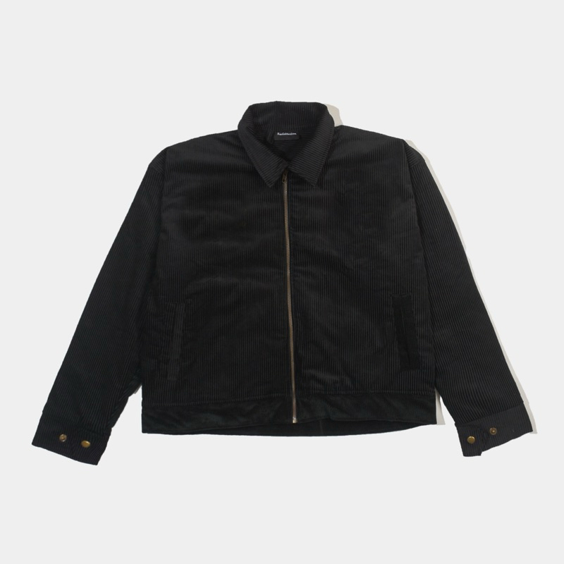 Satisfaction Work Jacket Corduroy Polos OG Black