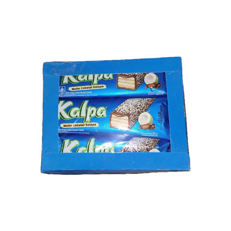 

KALPA WAFER COKLAT TABUR KELAPA 1 BOX - 264 Gr