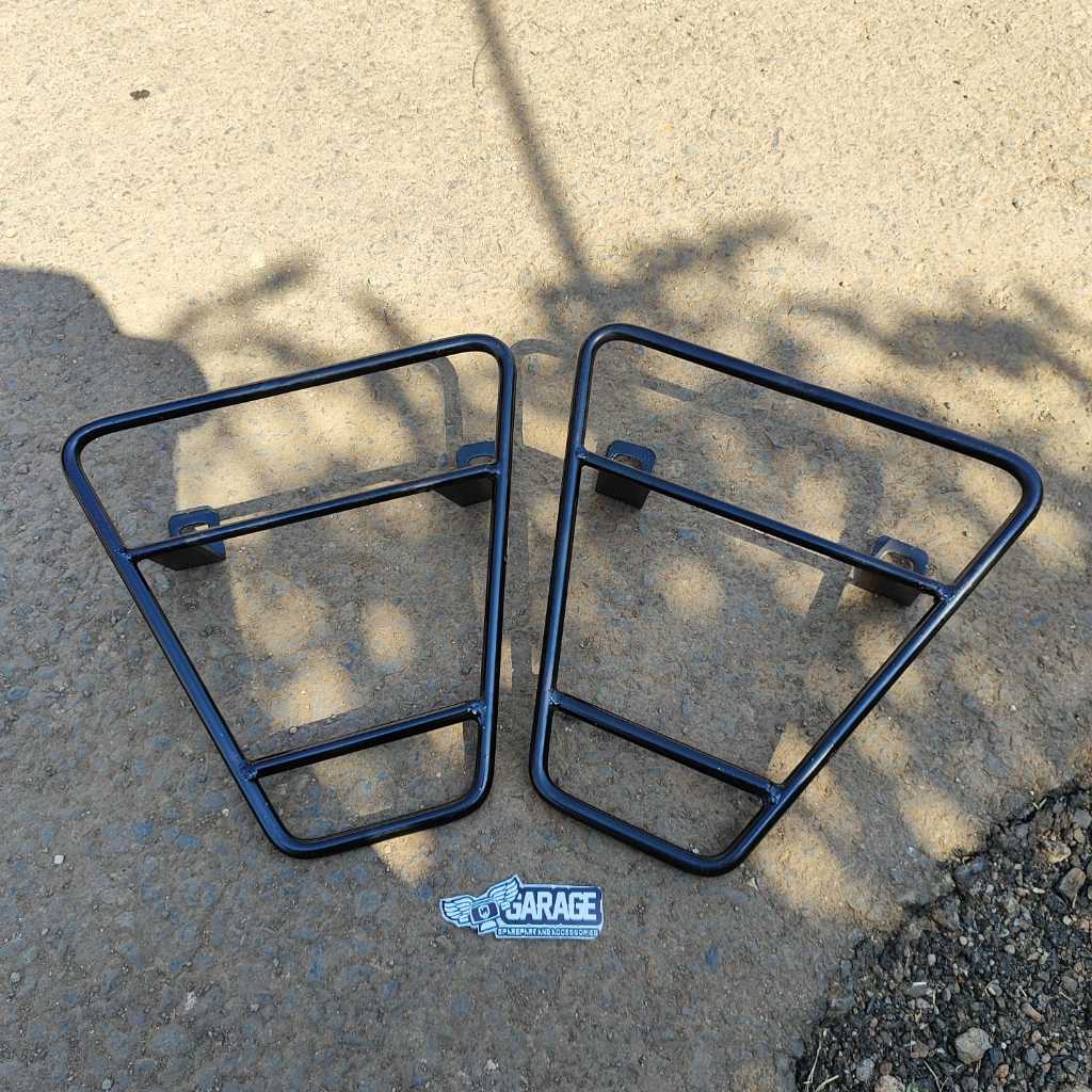 Side Bag honda win BAGUS Rak samping win100 Behel samping Honda win 100 HITAM