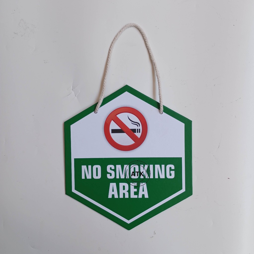 

Hard Poster No Smoking Area - Area Dilarang Merokok - Kawasan Tanpa Rokok