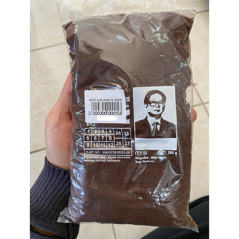 

Kopi bubuk cap babah kacamata asli salatiga 250g