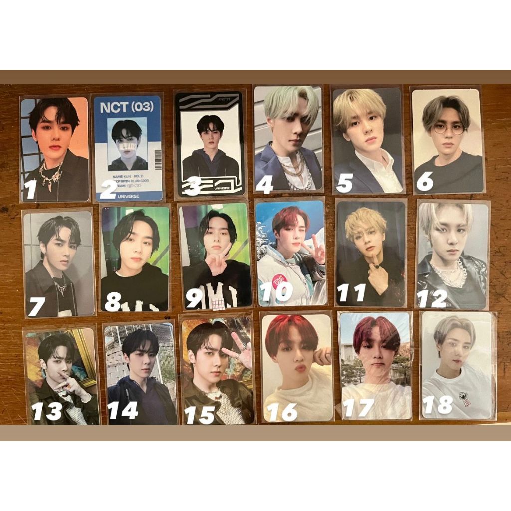 PC Photocard Kun WayV Official