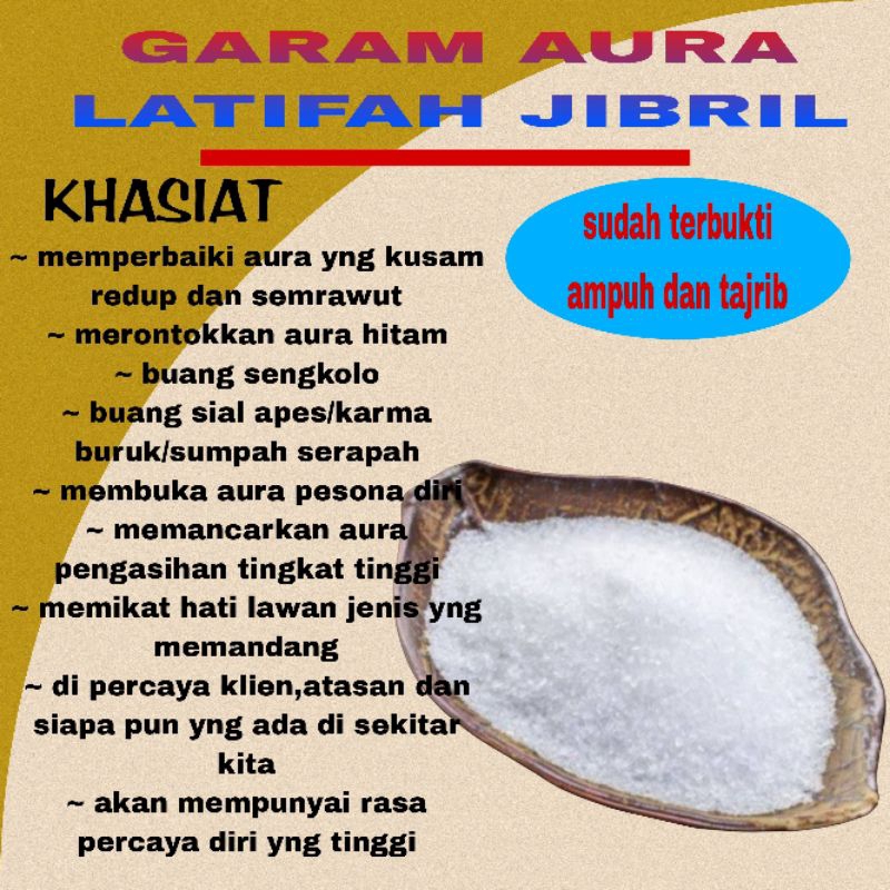 

GARAM AURA LATIFAH JIBRIL