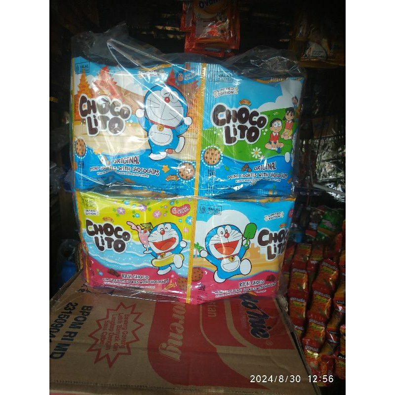 

biskuit choco litokukis mini coklat cihips 10 ps