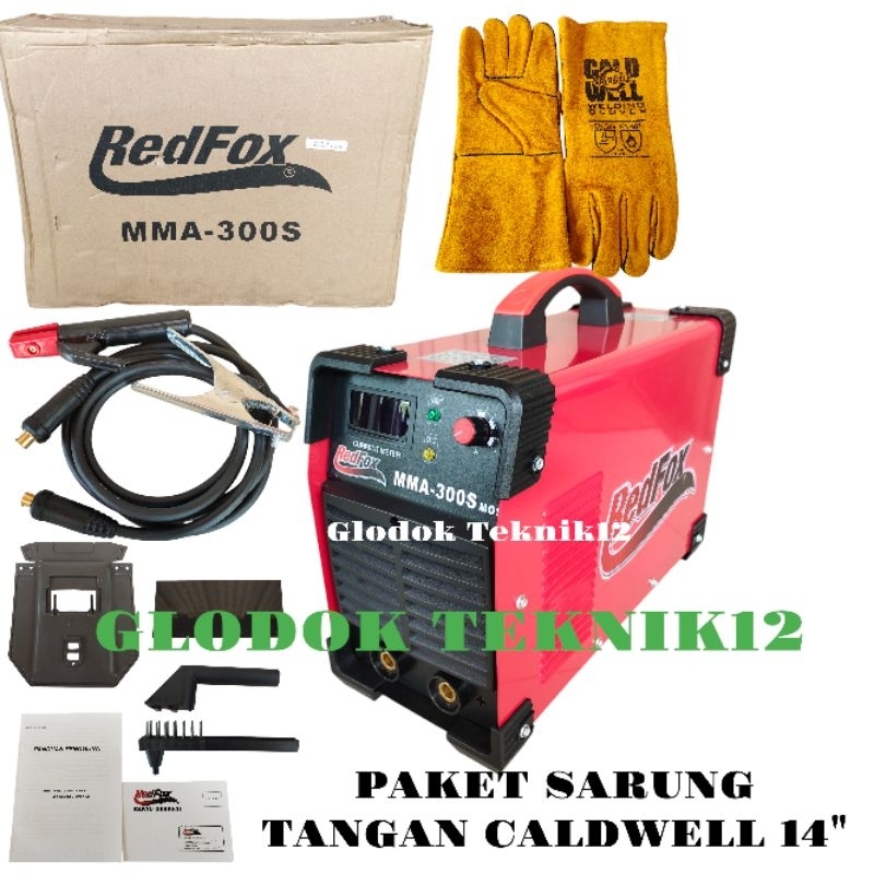 MESIN LAS INVERTER WELDING MMA 300 S REDFOX / MMA300S REDFOX / TRAFO / TRAFO LAS REDFOX 300A / MESIN