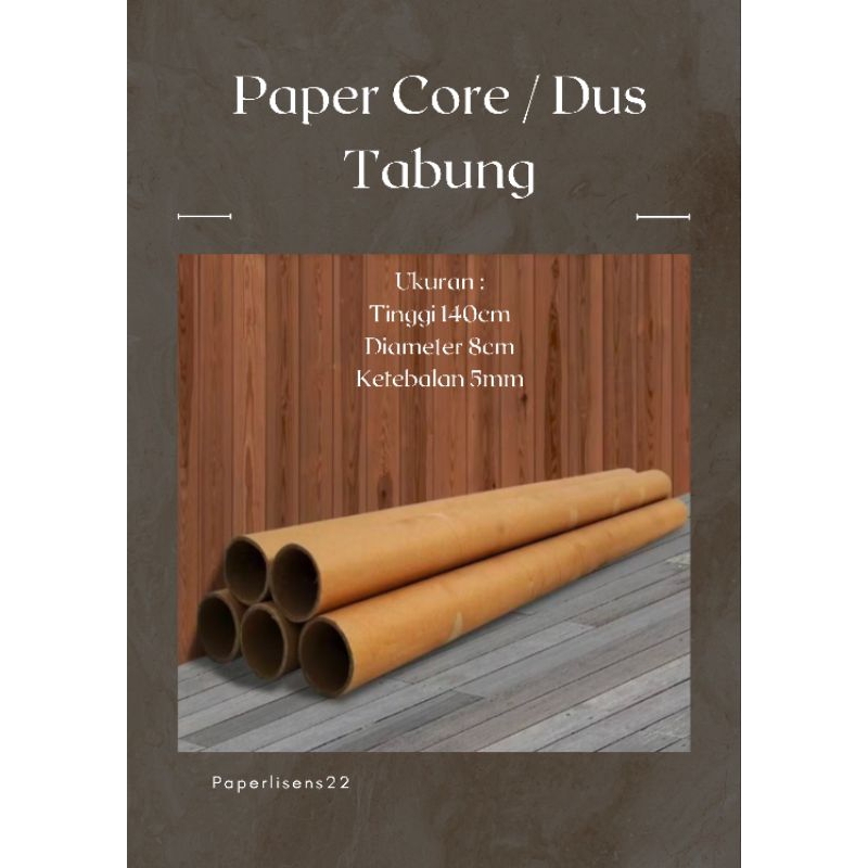 Papercore / Papercore Bekas / Dus Selongsong / Dus Tabung