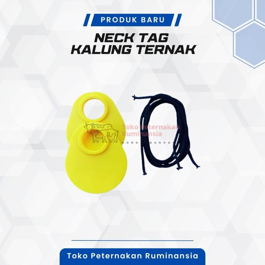 Kalung Ternak Neck Tag Necktag  Kambing Domba Sapi Kuda Kerbau Babi Free Ongkir Dan Bisa Cod