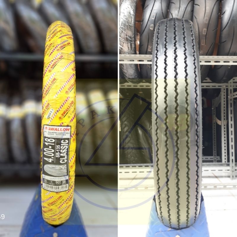 Ban Motor SB135 Classic 4.00 Ring 18 Tubetype for Japstyle Bratstyle Chopper Bobber dll