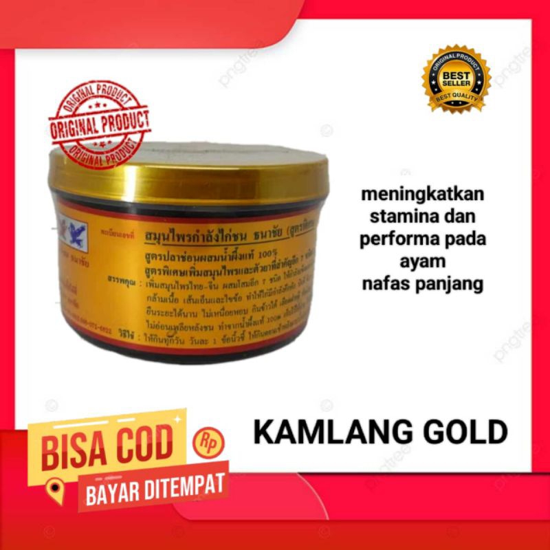 Kamlang Gold Jamu Ayam Kamlang Basah Gold Ori Thailand