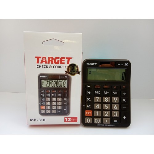 

KALKULATOR TARGET MB-310 CHECK&CORRECT