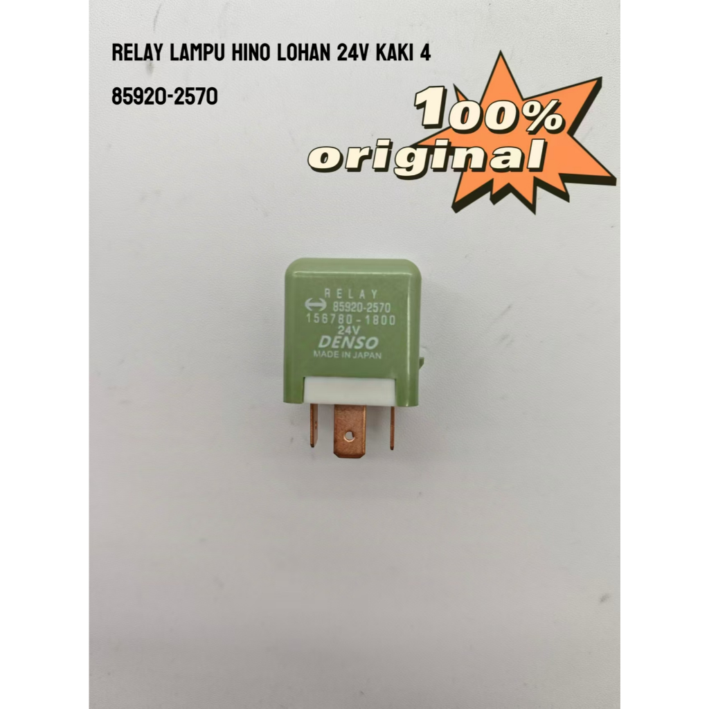 Relay Lampu HINO LOHAN 24V Kaki 4 85920-2570