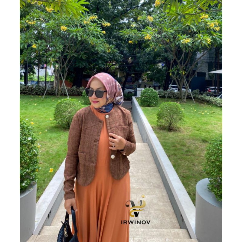 GAMIS WANITA UNNAIRA SET BLAZER(FZ)