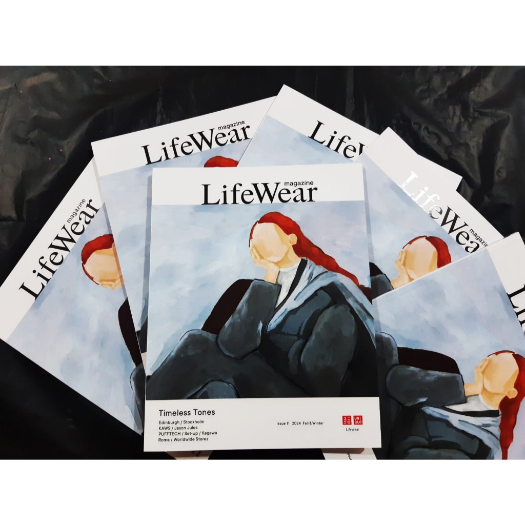 Uniqlo - lifewear magazine issue 11 - fashion jepang majalah baju