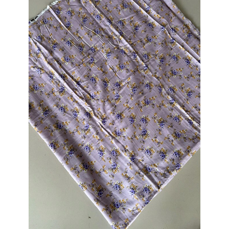 Rayon Motif | Rayon Bunga bunga Kecil | Rayon Polkadot |