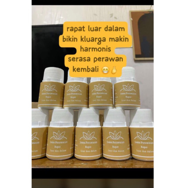 

pil jamu rapat luar dalam