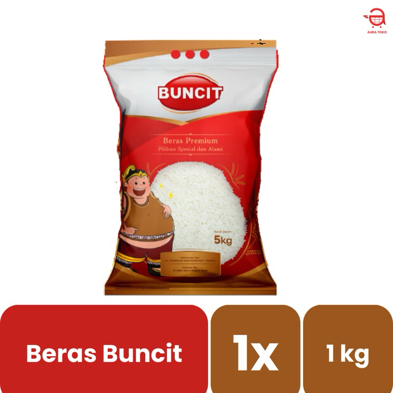 

Beras Buncit 1 kilo Beras 1KG Repacking