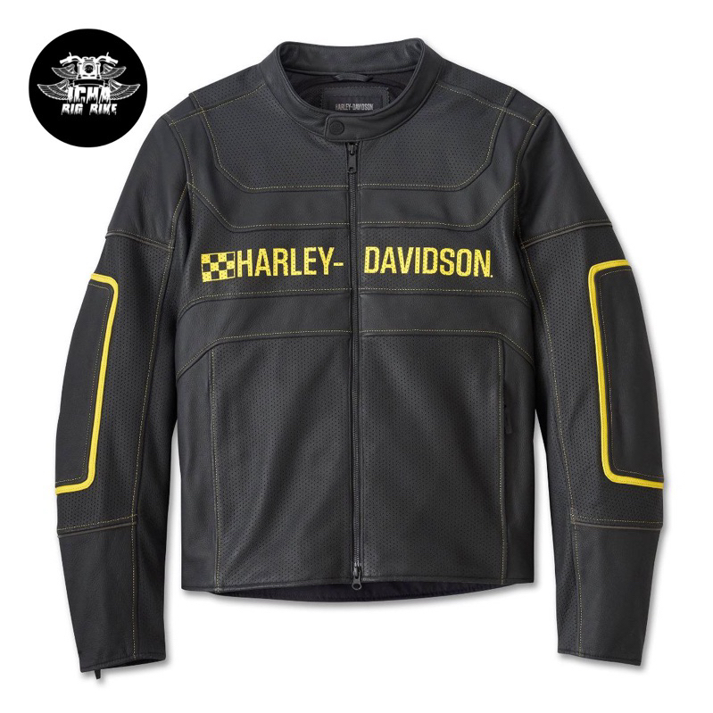 Jacket Kulit Harley Davidson Genuine USA 97019-24VM