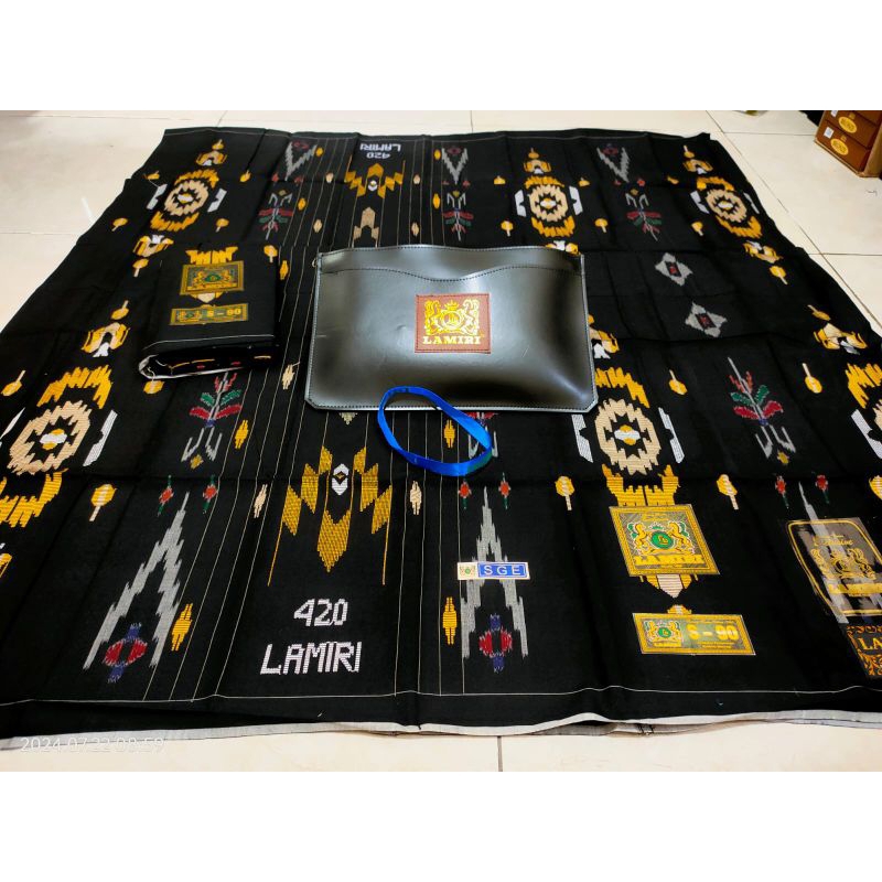 sarung lamiri sutra SGE motif terbaru