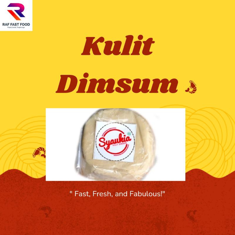 

Kulit Dimsum/Pangsit/Gyoza/Swekiau/Siomay Bulat Crm