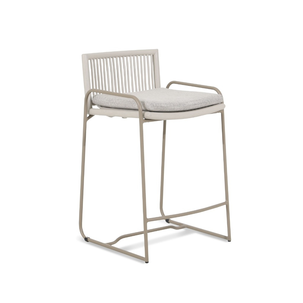 VIVERE Matala Counterstool Grey - Kursi Bar - Kursi Makan