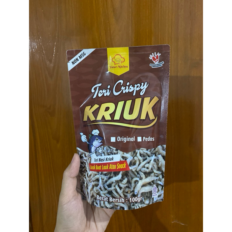 

Teri Nasi Kriuk Rasa Pedas