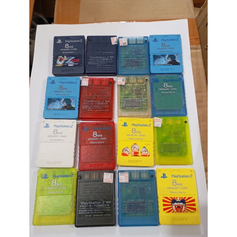 MC PS2 ORIGINAL 8MB / MC PS2 ORI RECOND / MEMORY CARD PS2 ORIGINAL