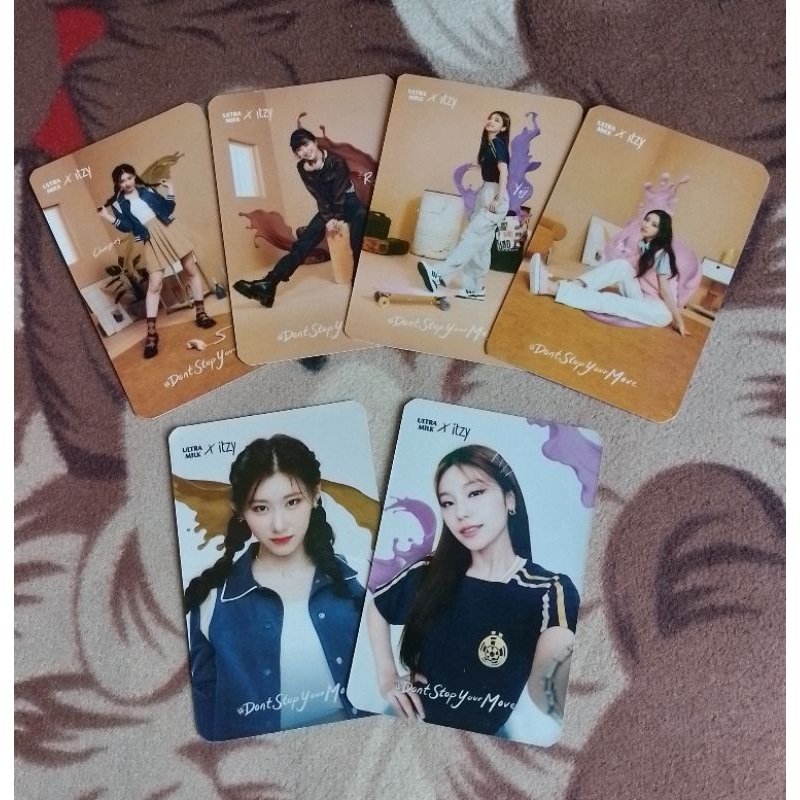 Photocard Itzy Ultra Milk