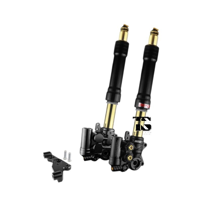 Shock USD RPD Gen 2 Nmax Old Nmax New Black Original RPD Gen 2 Nmax Hitam Bracket Radial Pitch 100 M