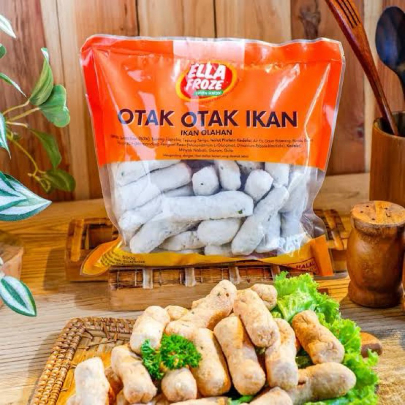 

EllaFroze Otak Otak Ikan 500 gr/Otak Otak Ikan EllaFroze/