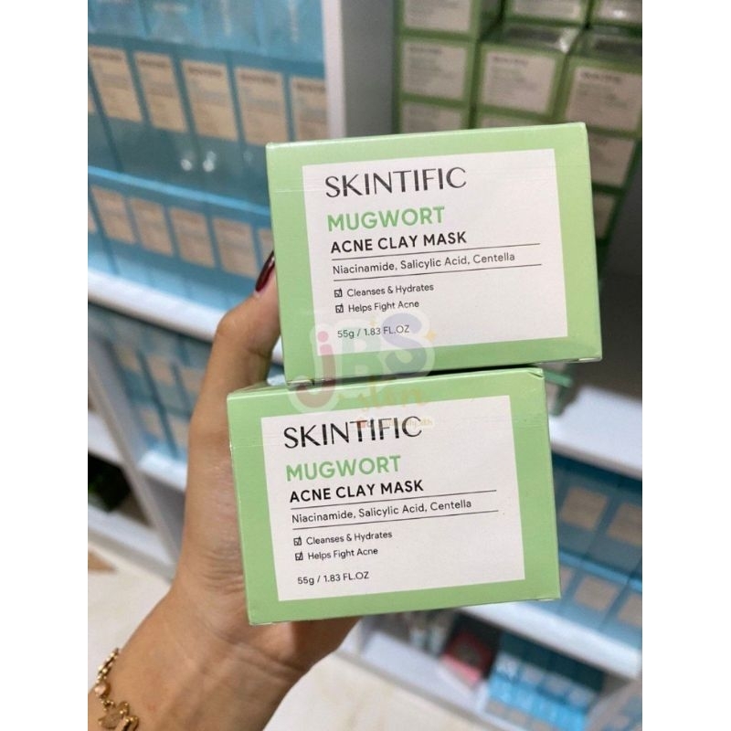 Skintific Mugwort Acne Clay Mask