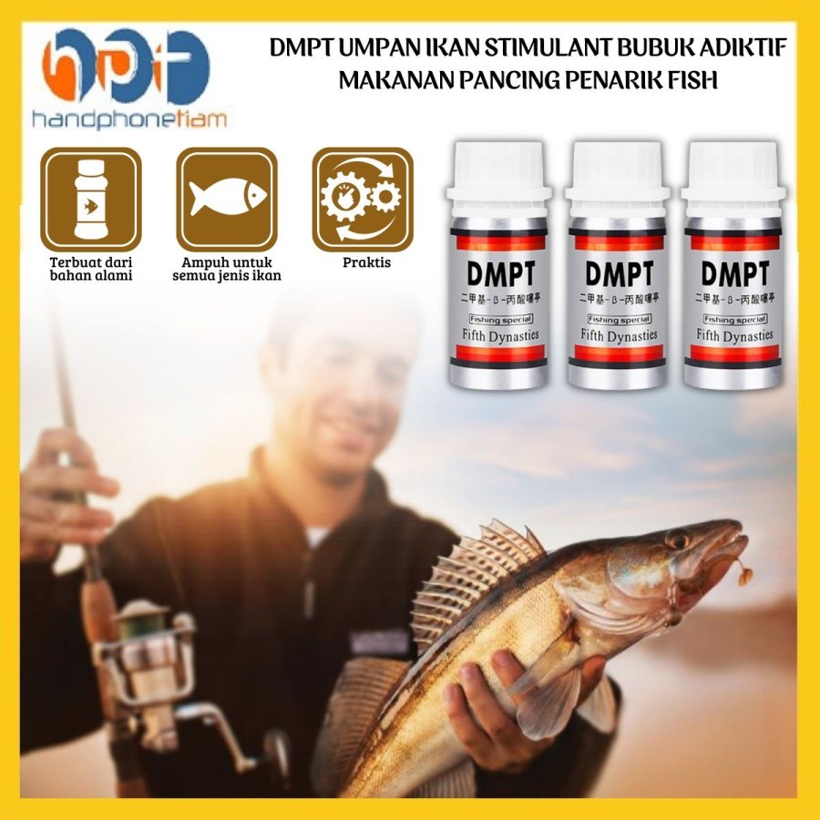 DMPT Umpan Pancing Ikan Bubuk Adiktif Penarik Ikan Mas Gurame Nila Lele Kepiting Udang | Additive Po