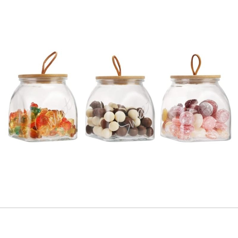 INFORMA GLASS JAR WILEY//WILEY GLASS JAR//TOPLES INFORMA//TOPLES KACA//TOPLES MAKANAN