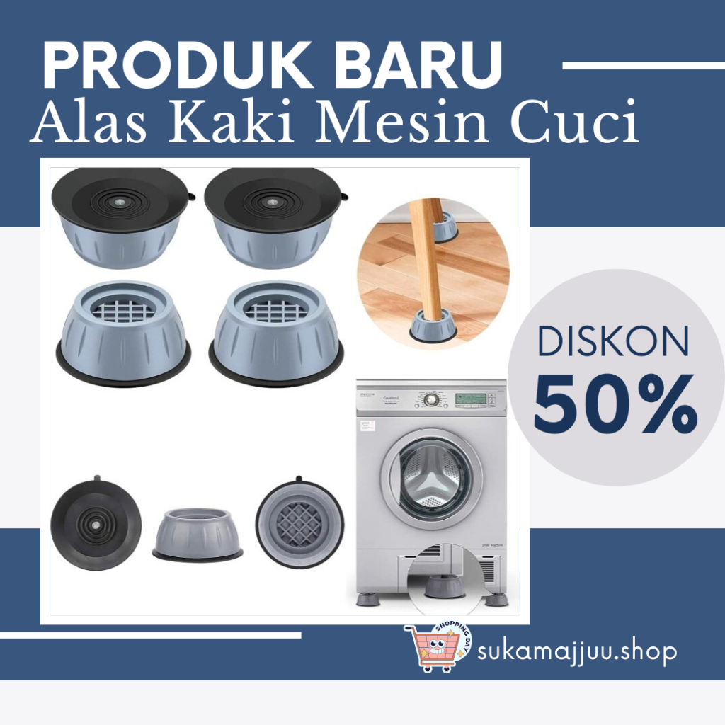 Alas Kaki Mesin Cuci Kulkas Anti Getar Kulkas Meja||termurah|Alas Kaki Mesin Cuci Anti Getar