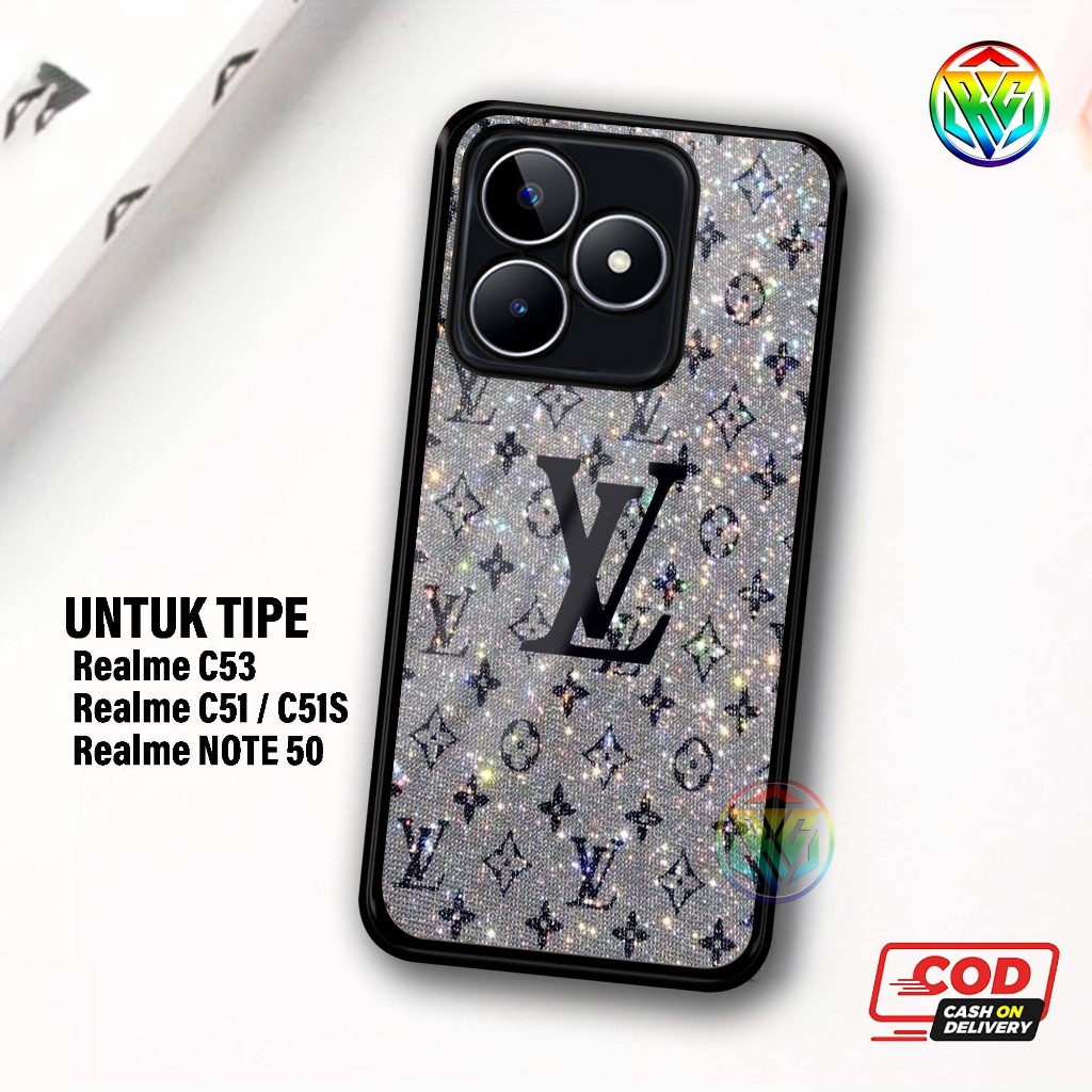 Real Case Realme C53/C51/C15S/NOTE 50 Terbaru Case kilau - New Case Glossy casing Hp Realme C53/C51/