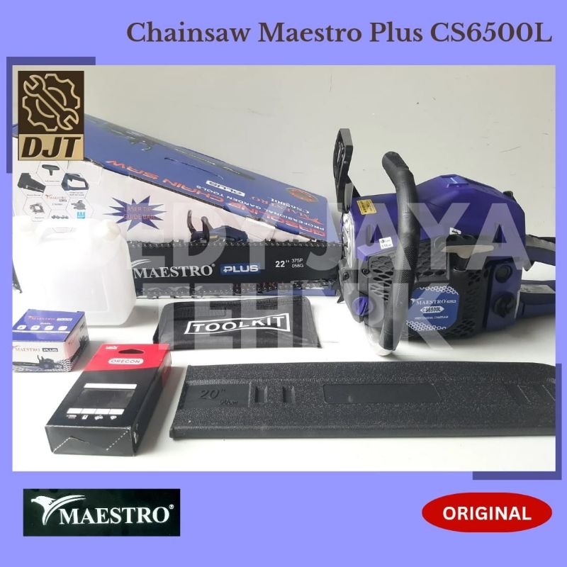 CHAINSAW MAESTRO CS6500L BAR BAJA 22 INCH LASER SENSO MAESTRO 6500L