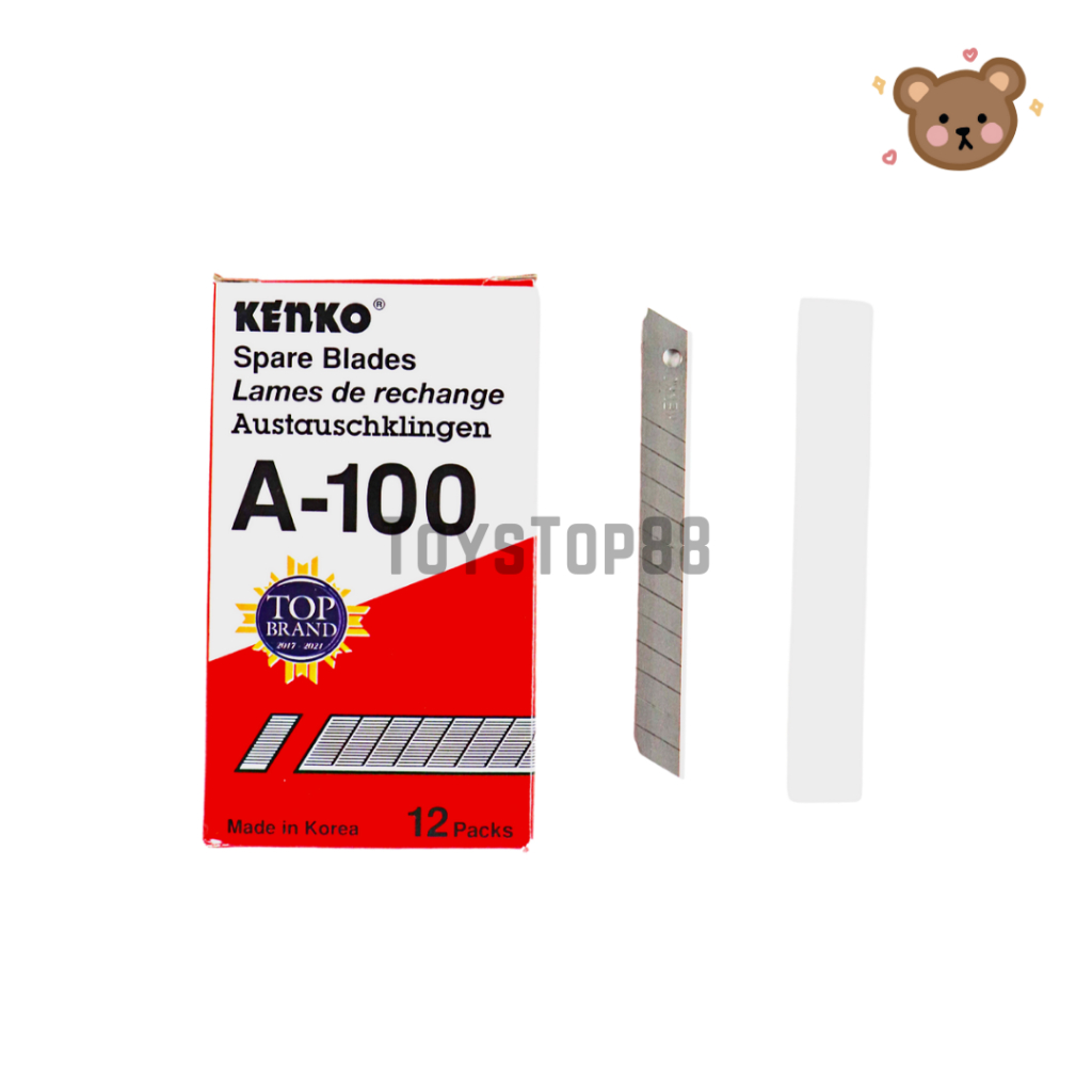 

Refill Isi Cutter Kecil Kenko A-100 A100 Eceran 5 pcs [PER TUBE]