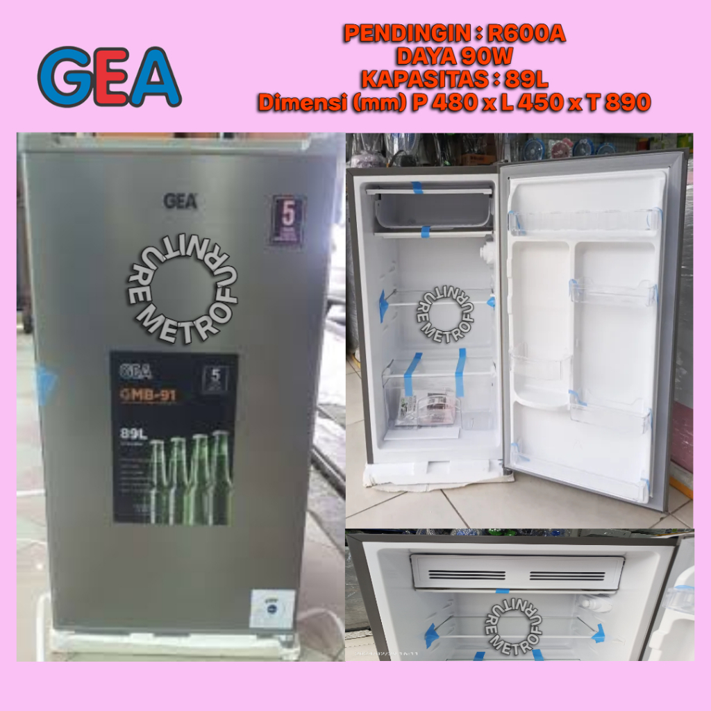 PROMO KULKAS GEA 1 PINTU FREE ONGKIR SERANG KOTA