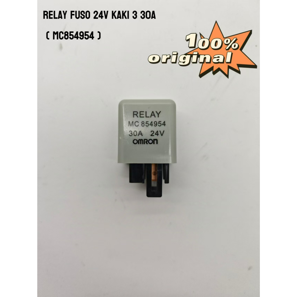 Relay Fuso 24V Kaki 3 30A ( MC854954 )