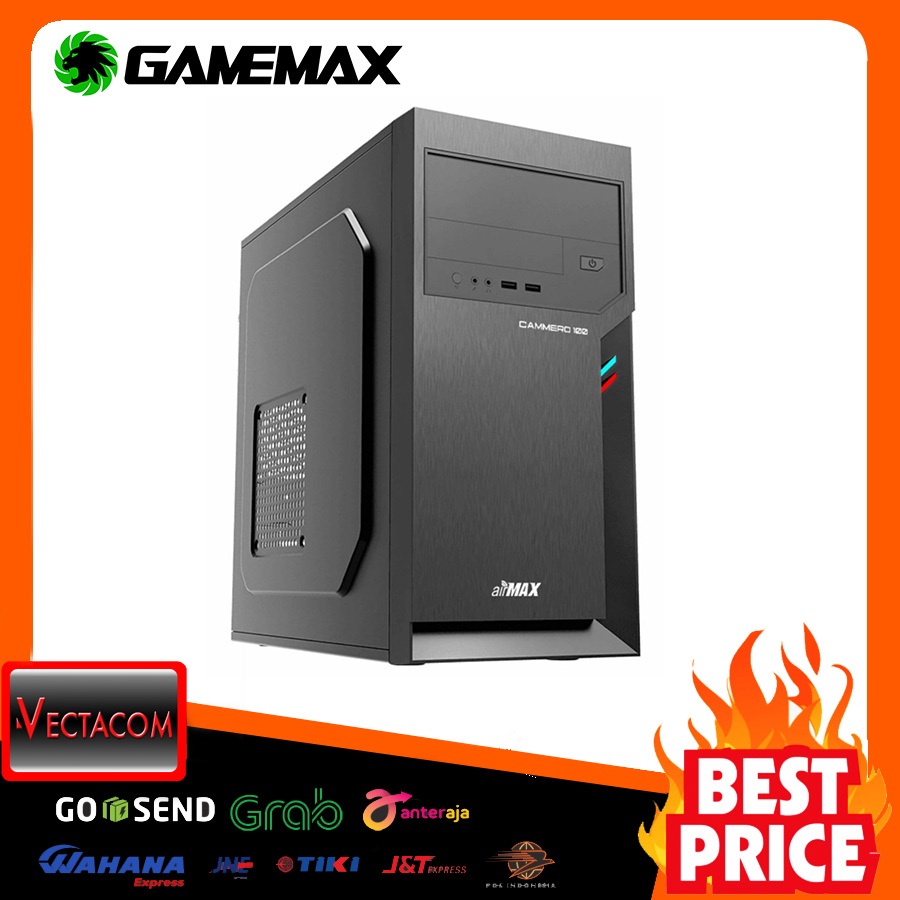 Casing Gamemax Airmax Cammero 100 I 200 I 300 - M-ATX PC CASE