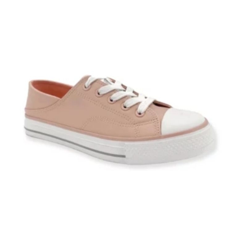 sepatu sneaker wanita north star pink pastel ori Bata