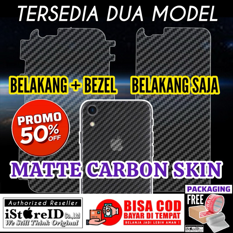 [COD] (FREE: Tools) ORIGINAL Matte Anti Gores Belakang iPhone X XS XR 11 Pro Max Back Skin Protector