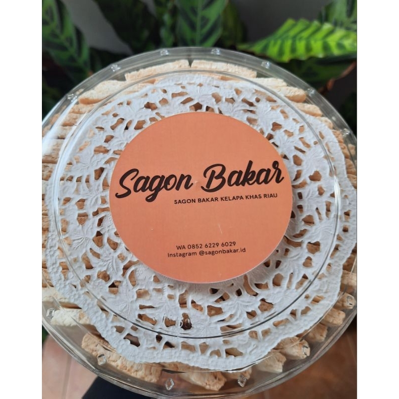 

Sagon Bakar Kelapa Toples bulat