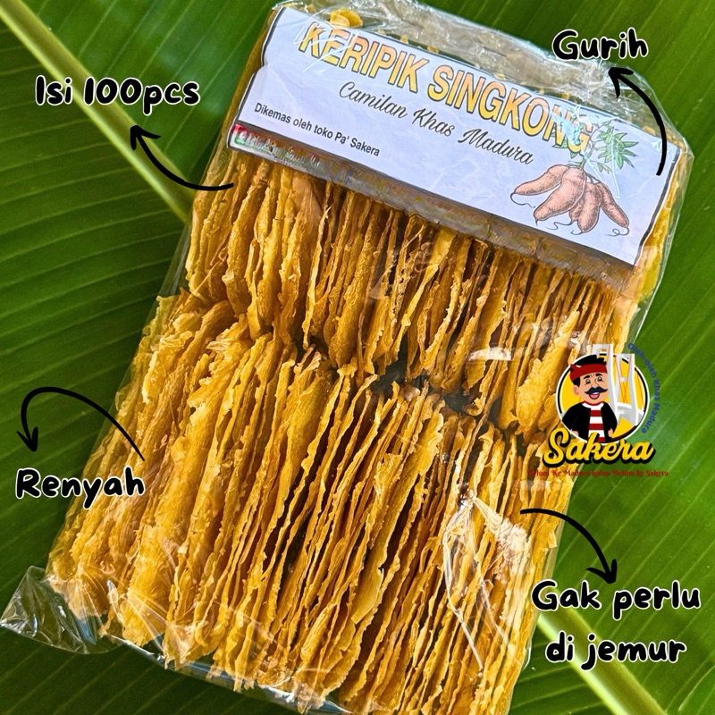 

(Sakera) ISI 100PCS KERIPIK TETTE SUPER PREMIUM